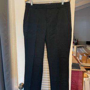 Banana Republic Black Washable Bi-Stretch Classic LOGAN Trouser